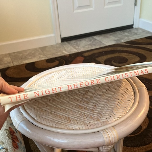 Vintage 1961THE NIGHT BEFORE CHRISTMAS ILLUSTRATED BY GRANDMA MOSES HARDCOVER - Picture 6 of 17